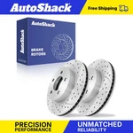 Front Drilled Slotted Brake Rotors For Jeep, Liberty 2002-2007. Fixed Price $59.92.