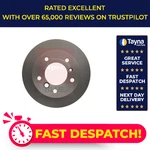 2X Brake Discs Pair Solid Fits Mercedes G280 W461 3.0D Rear 2009 On 272MM Set. Fixed Price $67.98.