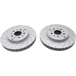 New 228411 Rear Brake Rotor Set For Maserati Granturismo Quattroporte Grancarbio. Fixed Price $255.77.