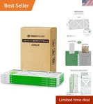 12X24X1 Air Pack, Merv 8 Pleated Dust Defense Filters Replacemen.... Fixed Price $61.78.