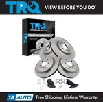 Trq Front & Rear Brake Pad Rotor Kit Ceramic For 2010-2015 Chevrolet Camaro. Fixed Price $279.95.