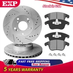 Low Dust Front Drilled Rotors + Ceramic Pads Kit For C/v Dodge Vw Minivan. Fixed Price $113.39.
