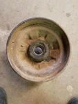 1950 Dodge Ton Dually Rear Hub And Brake Drum. Fixed Price $178.61.