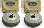 (2) New Genuine Oem Ford F58Z-1126-A Brake Drums (for Steel Wheels Only). Fixed Price $80.97.