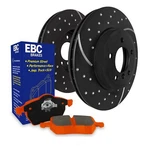 Disc Brake KIT-S8 Kits Orangestuff And Gd Rotors Ebc New S8KR1064. Fixed Price $453.01.