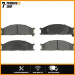 Front Disc Brake Pad Set Fits 1985-1986 Qurucar 720. Fixed Price $59.99.