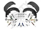 Apdty 110524 Rear Brake Shoe & Hardware Kit (replaces 9" X 2.5"). Fixed Price $83.58.