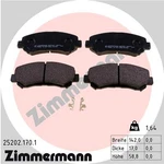 Zimmermann 25202.170.1 Brake Pad Set, Disc For Nissan, (dfac), Suzuki. Fixed Price $52.42.