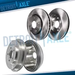 Lugs Front Brake Rotors Rear Drums For 2009 2010 Chevy Cobalt Pontiac G5 2.2L. Fixed Price $116.52.