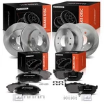 A-premium Front & Rear Disc Brake Rotors Ceramic Pad For Hyundai Elantra 02-05. Fixed Price $165.99.