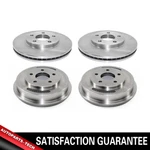 Front + Rear Brake Rotorss & Drums 4 Pcs For Chevrolet Hhr 2009 2010. Fixed Price $248.65.