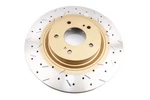 DBA4928XS 4000 Series Cross Drilled/slotted Uni-directional Brake Rotor. Fixed Price $262.79.