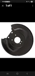 Pair Empi 22-2849-B Front Disc Brake Backing Plates For Vw Beetle Dune Buggy. Fixed Price $49.99.