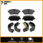 Front Rear Disc Brake Pad Set Drum Shoe Magma For Nissan Micra 2005-2007. Fixed Price $87.99.