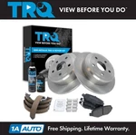 Trq Rear Brake Pad & Rotor Kit Fits 2007 Jeep Wrangler. Fixed Price $149.95.
