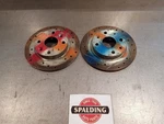 Pair Set Drilled & Slotted Rear Brake Rotors 90-93 Mazda MX-5 Miata 8144524. Fixed Price $94.83.