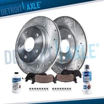 Rear Drilled Brake Rotors Ceramic Pads For 2003-2007 Pt Cruiser 03-05 Dodge Neon. Fixed Price $89.12.