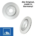Rear Brake Rotor Disc Set 01-02 Mercedes CL55 S55 Amg CL600 S600 X German Ate. Fixed Price $138.50.