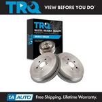 Trq Driver & Passenger Side Rear Brake Drum Pair For Toyota Corolla. Fixed Price $89.95.