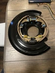 New Genuine Rh Ford Parking Brake Assembly 8C3Z2209A F350 Dually Rear Wheel. Fixed Price $299.99.