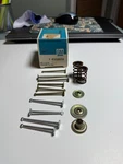 Gm 325075 Pin Unit, Brake Shoe Hold Down Spring Genuine. Fixed Price $15.00.