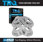 Trq Front & Rear Brake Rotors Set For 2007-2010 Hyundai Elantra. Fixed Price $139.95.