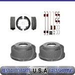 Raybestos Rear Brake Drums & Shoes Hardware Kit For Dodge Ram 2500 2000-2001. Fixed Price $442.26.