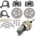 1965-68 Impala/full Size Front Power Disc Brake Conversion Set With 10-3/4". Fixed Price $1262.99.