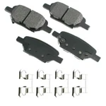 Disc Brake Pad Set-ss Akebono ACT1033. Fixed Price $72.45.