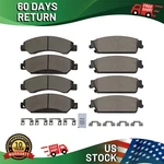 Front And Rear Ceramic Brake Pads For Escalade Avalanche Silverado Tahoe/gmc. Fixed Price $68.00.
