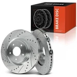 Front Drilled Brake Rotors For Infiniti JX35 Q50 Q60 QX50 QX60 Pathfinder Murano. Fixed Price $116.99.