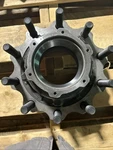 New Oem Webb 10-STUD Mount Hub Assembly 20231--3T 11.25 Bolt Circle. Fixed Price $265.00.