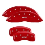 Mgp 20225SHONRD Fits 4 Caliper Covers Engraved Front & Rear Red Power Coat Finis. Fixed Price $375.75.