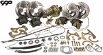 58-64 Chevy Impala Belair Front Rear Cpp Disc Brake Conversion Kit With Booster. Fixed Price $1439.00.