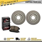 Rear Centric Oe Brake Pads And Rotors Kit For 2001-2003 Mazda Protege. Fixed Price $110.70.