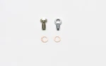 Wilwood Fitting Kit -3 Male W/ 3/8-24 Banjo Bolt (for Outlet Master Cylind. Fixed Price $50.86.