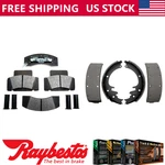 Front Rear Kit Metallic Brake Pads & Shoes For 1990-2000 Chevrolet C3500. Fixed Price $180.61.