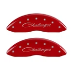 Mgp 4 Caliper Covers Engraved Front & Rear Fits Cursive/challenger Red Finish. Fixed Price $287.48.