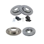 Front & Rear Ceramic Disc Brake Pad Rotor Set Kit For Volvo S40 V40 New. Fixed Price $200.21.