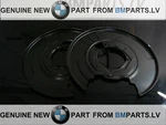 New Genuine Bmw E38 Z8 E52 Brake Protection Plate Rear Pair 1161531 & 1161532. Fixed Price $175.80.