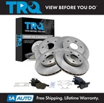 Trq Front & Rear Ceramic Disc Brake Pad Rotor Kit Ford Focus New. Fixed Price $192.95.