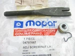 New Oem Rear Left Drum Brake Shoe Adjuster Screw 4797667 For 02-07 Caravan. Fixed Price $11.95.