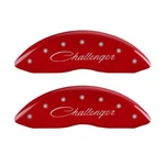 Mgp 4 Caliper Covers Engraved F&r Fits Cursive/challenger Red Finish Silver. Fixed Price $320.99.