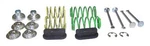 Brake Hold Down Spring Kit-shoe Crown J8127784 Fits 81-88 Jeep J10. Fixed Price $39.16.