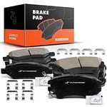 Front And Rear Ceramic Disc Brake Pads Set Compatible With Select Chevy. Fixed Price $77.99.