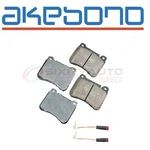 Akebono Euro Front Disc Brake Pad Set For 2006-2009 Mercedes-benz CLK350 An. Fixed Price $96.77.