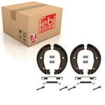 Rear Brake Shoe Set Inc Additional Parts Fits Bmw Series E36 Febi 31045. Fixed Price $40.07.