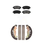 Transit Auto KSN-100848 Brake Pad Sets 4-WHEEL Front & Rear For Toyota Yaris. Fixed Price $57.46.