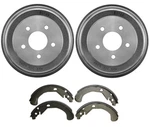Brembo Rear Drums And Shoes Brake Kit For Chevrolet Cobalt Hhr Pontiac G5 Lugs. Fixed Price $133.95.