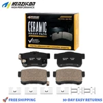 Complete Ceramic Rear Brake Pads Set W/hardware For Honda Element All. Fixed Price $17.38.